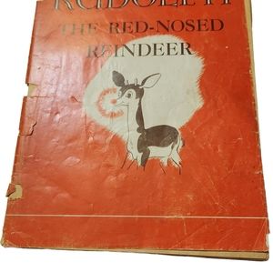 THE FIRST APPEARANCE OF RUDOLPH IN PRINT Very Fragile, Very Rare